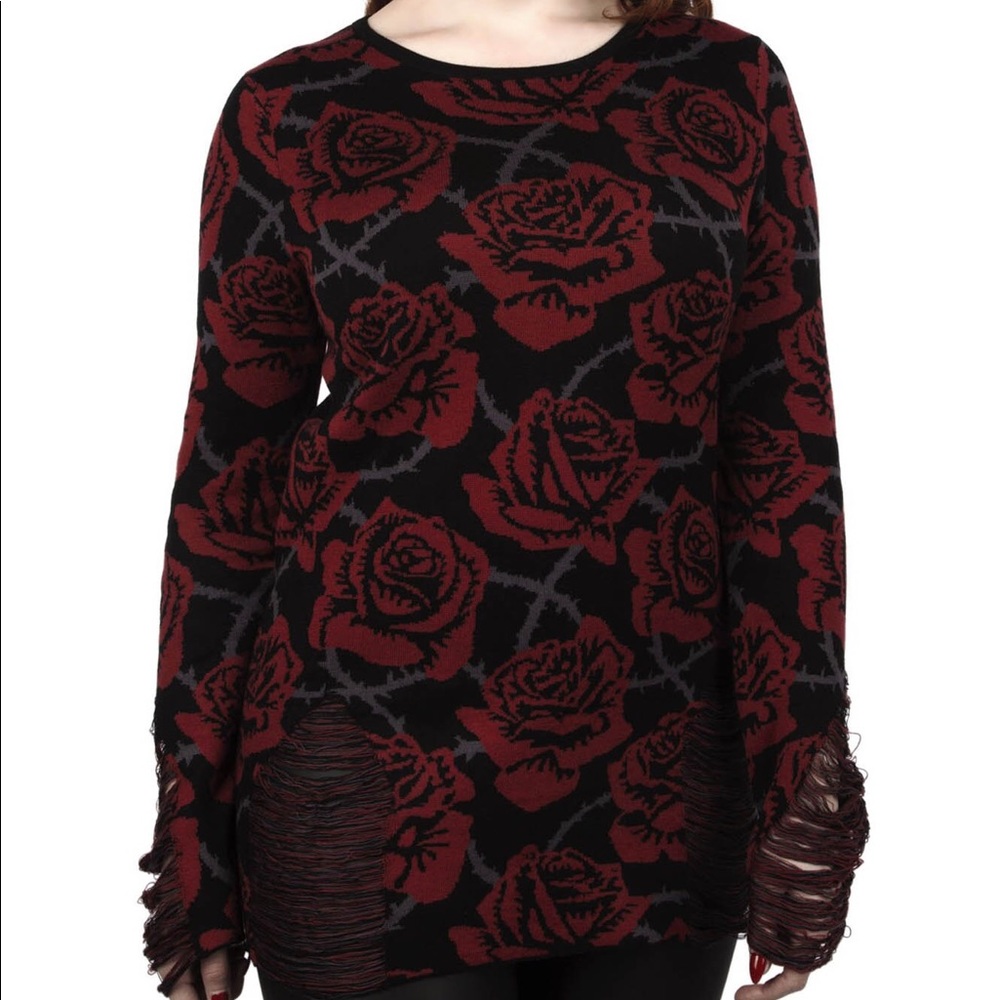 Killstar Eden Knit Sweater